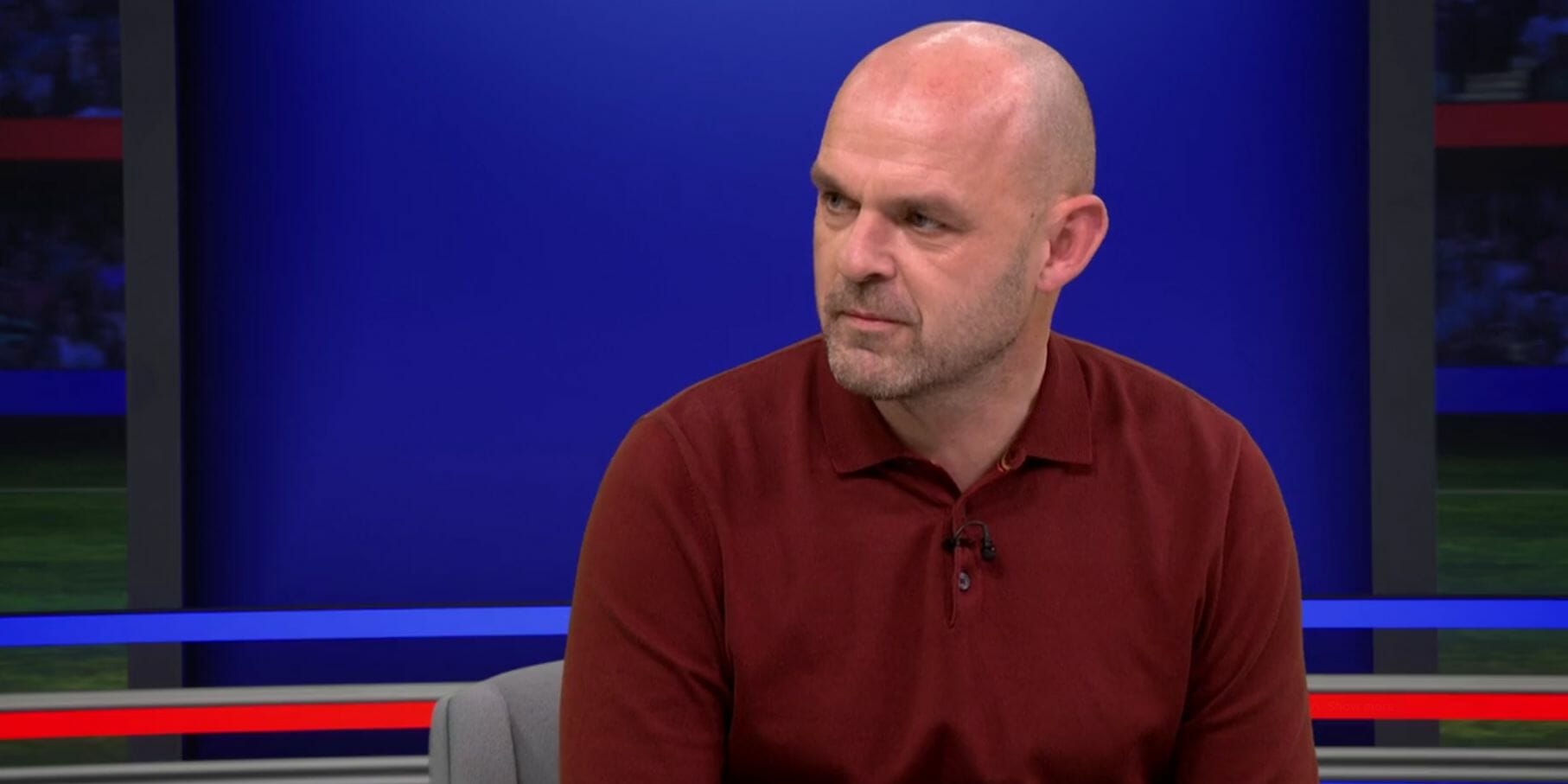 Danny Murphy being interviewed